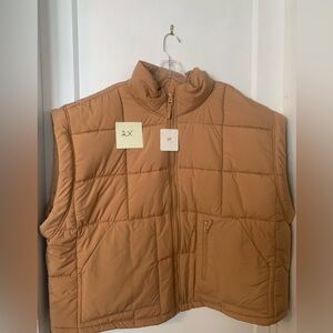 Fabletics puffer vest - oversized